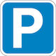 Sticker 12 X 12 Cm Preventa "parking Space"