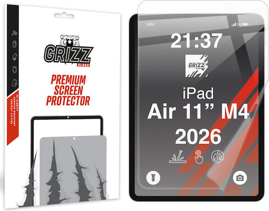 GrizzGlass Ceramic Screen Protector (Ipad Air 11 Inch 2024/2025/2026)