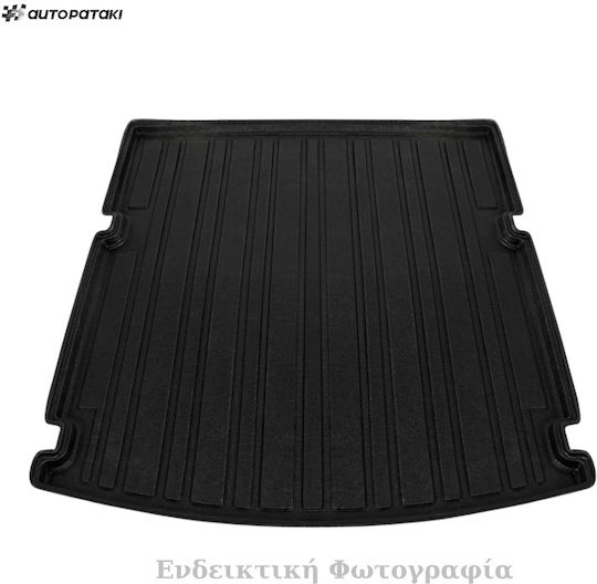 Rubber Raised Sides Boot Mat Compatible Opel Crossland X 2017-2020 Non-slip & Durable