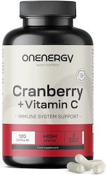 OnEnergy Cranberry + Vitamin C 120 Kapseln Cranberry