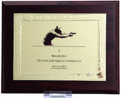 Plastic Diploma An Engraved Metal Plate