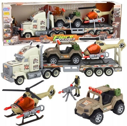 Lean Toys Офроуд Военен Камион