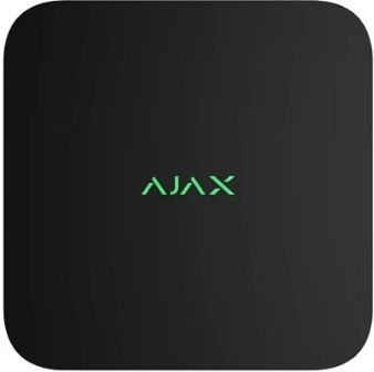 Ajax Systems 70938.122.BL NVR Устройство за Запис 8 Канала с 4K Анализ