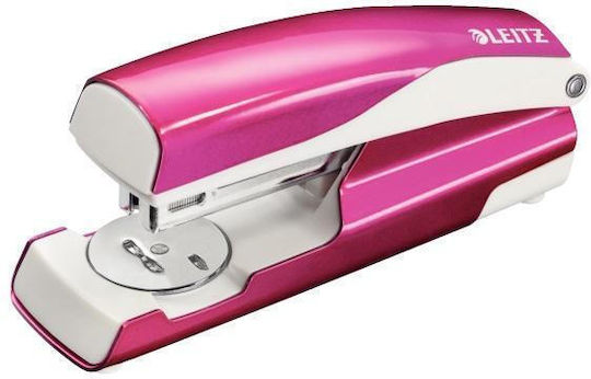 Leitz Metal Stapler 30 Sheets Leitz 5502 Metallic Pink
