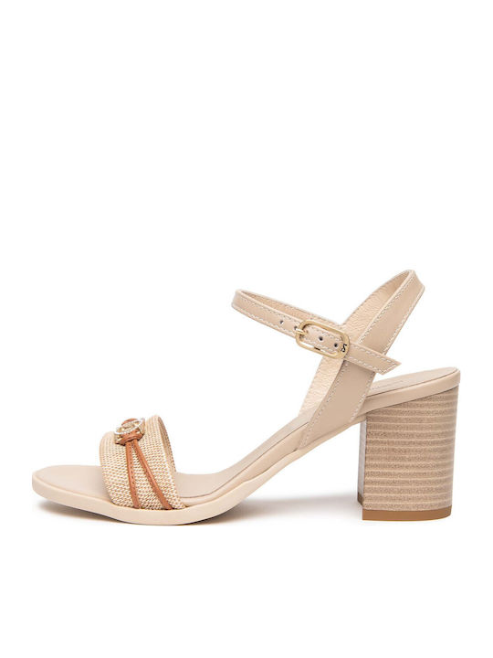 Sandale Elegante Damă Roz Din Piele