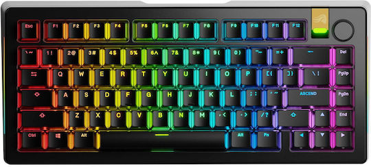 Glorious PC Gaming Race GMMK 3 Pro HE Ασύρματο Ηall Effect Gaming Πληκτρολόγιο 75% με Fox HE διακόπτες και RGB φωτισμό (Αγγλικό US)