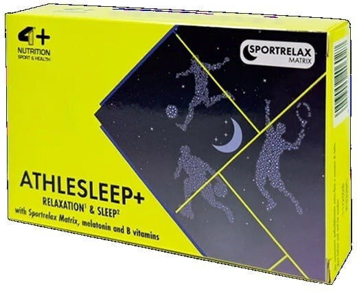 4+ Nutrition Athlesleep+ Συμπλήρωμα για το Άγχος & τον Ύπνο 1τμχ