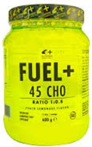 4+ Nutrition Fuel+ 528mg Besondere Nahrungsergänzungsmittel 600gr Pfirsich Zitronenlimonade