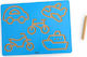 Viga Toys Board Εκπαιδευτικό Παιχνίδι από Ξύλο για 3+ Ετών