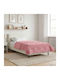 vidaXL Einzelbettbezug 155x200 Rosa