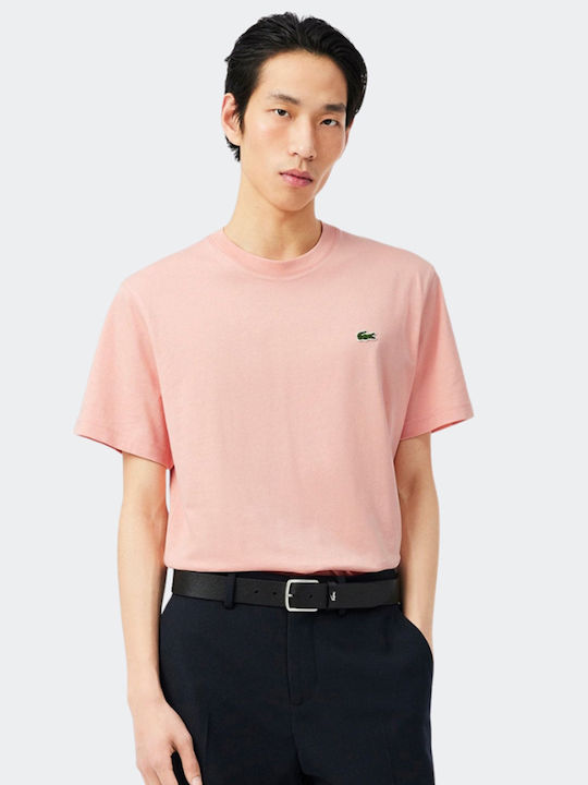 Lacoste T-shirt Ροζ