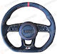 Car Steering Wheel Audi Marke Red Edition