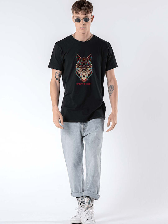 T-shirt Μαύρο
