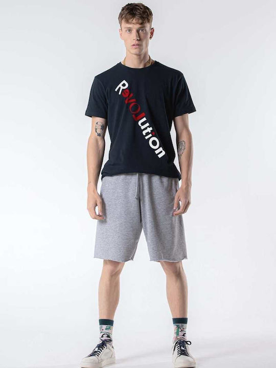 T-shirt Μπλε Σκούρο