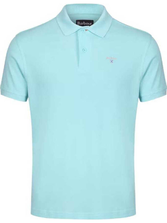 Barbour Polo Μπλούζα Aqua Marine