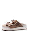Leather Women's Anatomic Tabac Brown Sandals