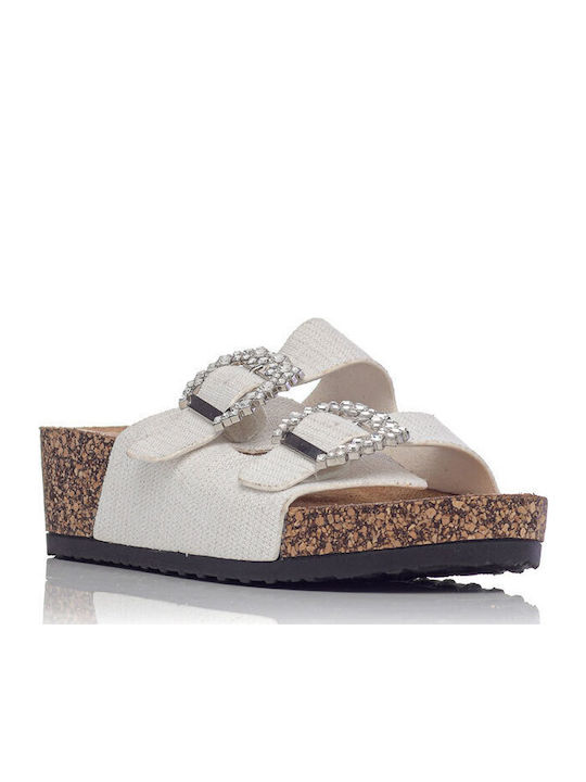 Sunshine Γυναικεία Ανατομικά Σανδάλια Flatforms...