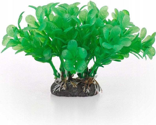 Aqua Nova Aquariendekoration Grüne Kunststoff Pflanze 10 Cm Wasserfarn