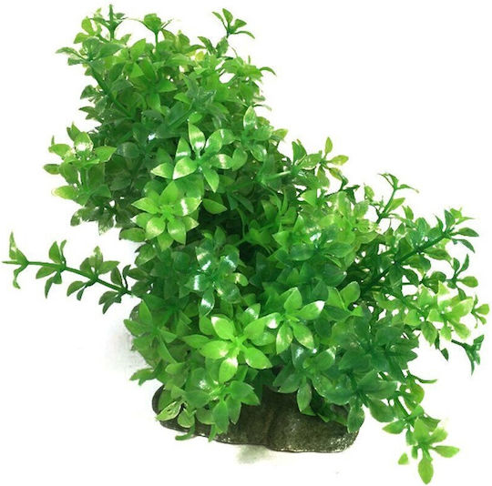 Aqua Natura Plant Aquarium Decoration Green Plastic 12-18 Cm Dense Small Leaves