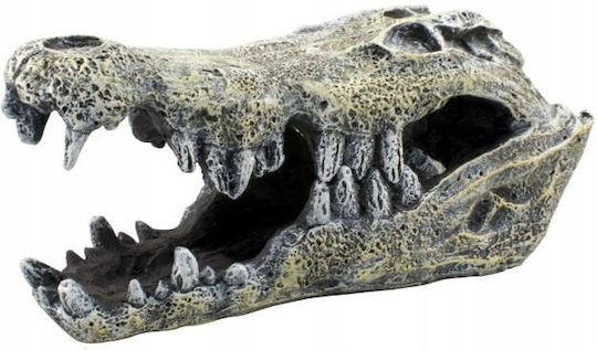 Terra Natura Terrarium Decoration Crocodile Skull Hide 14cm