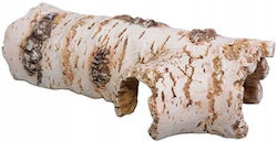 Terra Natura Terrarium Decoration Birch Log Hideout 17cm