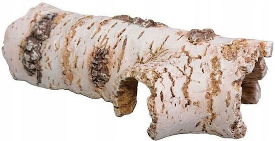 Terra Natura Terrarium Decoration Birch Log Hideout 17cm
