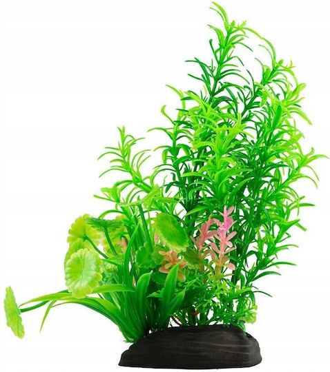 Aqua Natura Plant Aquarium Decoration Green Plastic 20 Cm Fern Young Shoots