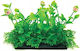 Aqua Natura Plant Decorațiune Acvariu Plantă Artificială Verde Plastic 10 Cm Frunze Gălbui