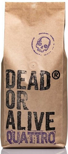 Espresso Arabica Kaffee Dead Alive in Körner 1kg
