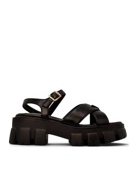 Women's Flat Sandals Black