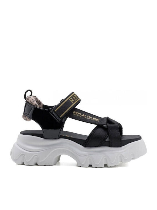 Women's Flat Sandals Black