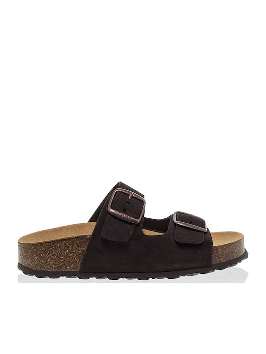 I Am Leder Anatomic Damen Sandalen Braun
