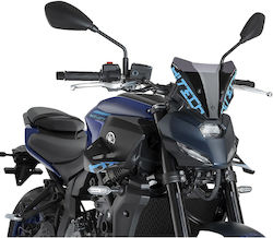 Grafik Motorrad-Windschutzscheiben Neue Generation Sport Yamaha MT-07 Y-amt '25-'26 22412s Puig Grafik Motorrad-Windschutzscheiben Neue Generation Sport Yamaha MT-07 Y-amt '25-'26 22412s Puig