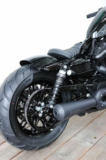 Cult Werk Fender Hd-spo114 Harley Davidson Xl 1200 C 04-09 Harley Davidson Xl 883 C 04-09