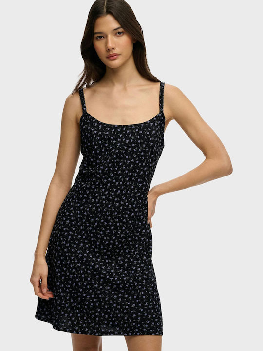 Superdry Dress Summer Mini Dress Black