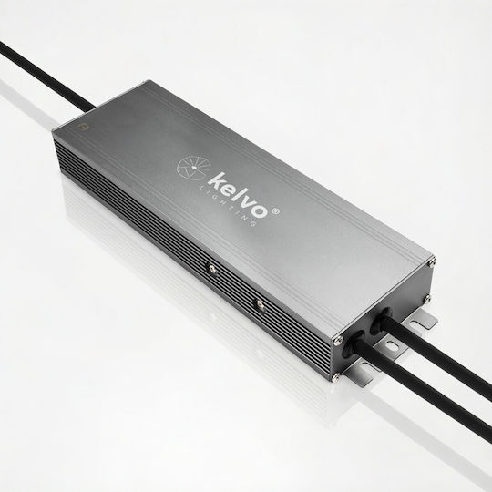 kelvo Adjustable LED Power Supply Waterproof IP67 Power 200W with Output Voltage 24V