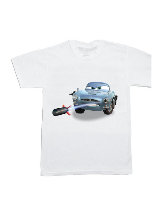 Kids Top White Cars
