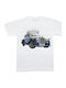 Παιδικό T-shirt Λευκή Cars