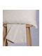 24home.gr Ultra Set Double Bed Sheets With Rubber Hugger 160x200+32cm Beige 4 Pieces