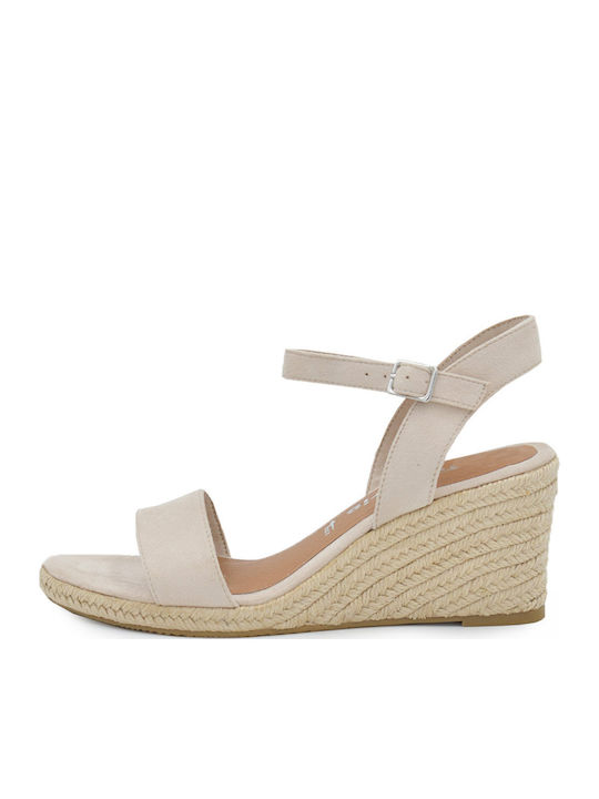 Tamaris Summer Women's Platforms Beige