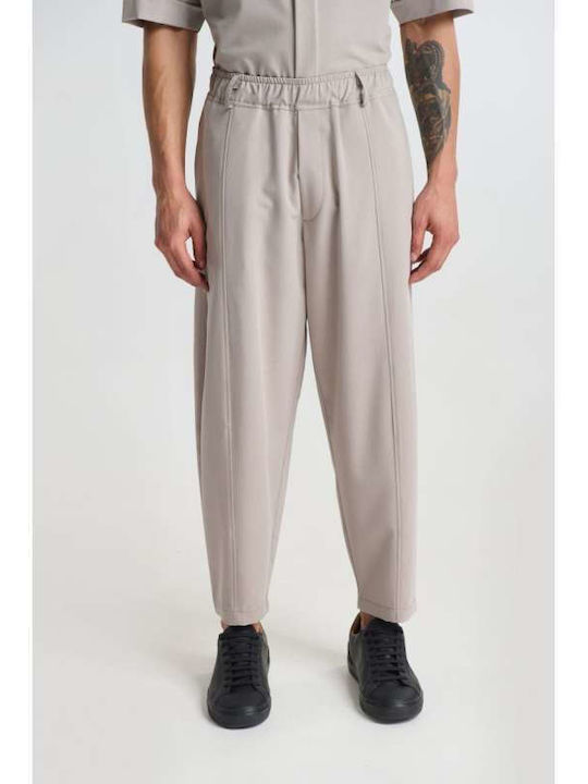 P/Coc Παντελόνι σε Relaxed Εφαρμογή Beige