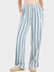 Damen Stoffhose Blau