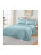 SpitiBazaar King Size Bed Sheets Set With Rubber Hugger 180x200cm Veraman 4 Pieces
