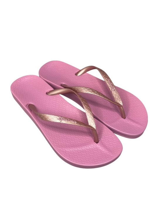 Ipanema Flip Flops in Rose Gold Colour