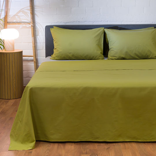 Naf Naf Σετ Σεντόνια Υπέρδιπλα με Λάστιχο 160x200+35εκ. Ghost Grey (4τμχ)
