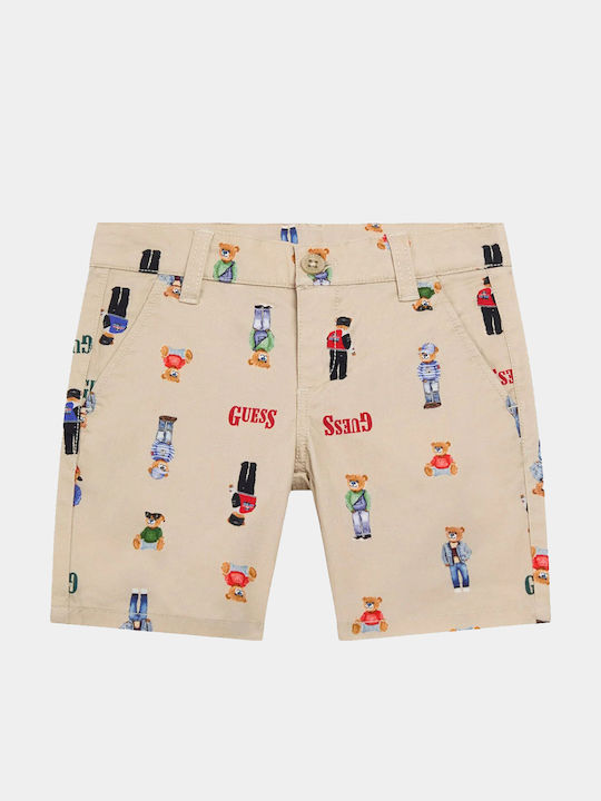 Guess Kids Fabric Shorts/Bermuda Shorts Beige