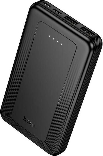 Hoco J165A Power Bank 20000mAh 10W With 2 USB-A Output Ports Power Delivery Quick Charge 3.0 Black