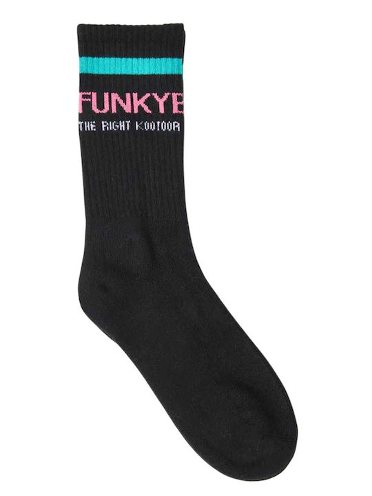 Funky Buddha Women Socks Pool Green Black