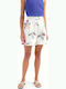 Women's High Waist Shorts Ecru