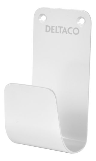 Deltaco Charging Cable Hanger E-charge Cable Hook Stainless Steel Ss304 White Ev-5116